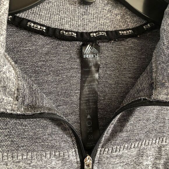 3/$15 RBX Athletic Zip Long Sleeve Top - Picture 3 of 4